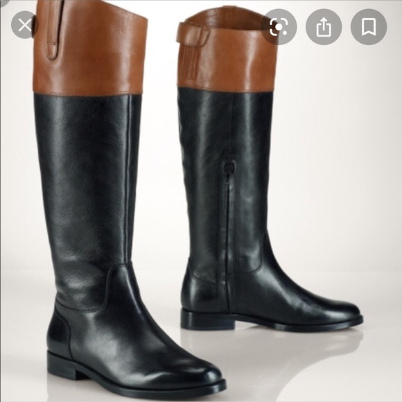 ralph lauren riding boots